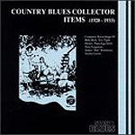 Country Blues Collector Items (1928-1933)