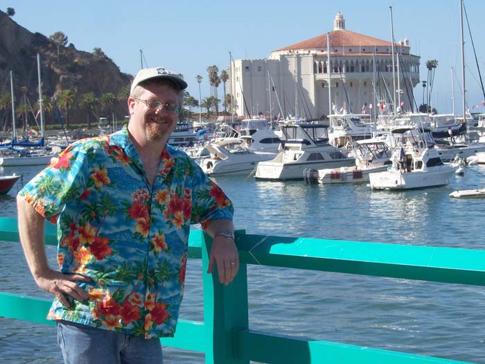 Jim at Avalon Harbor.