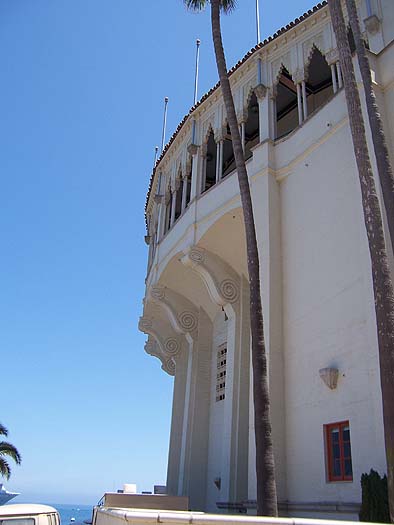 The seaward side of the historic Casino.