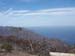 Looking over the northern coast above Avalon; note the recent fire damage in the foreground.