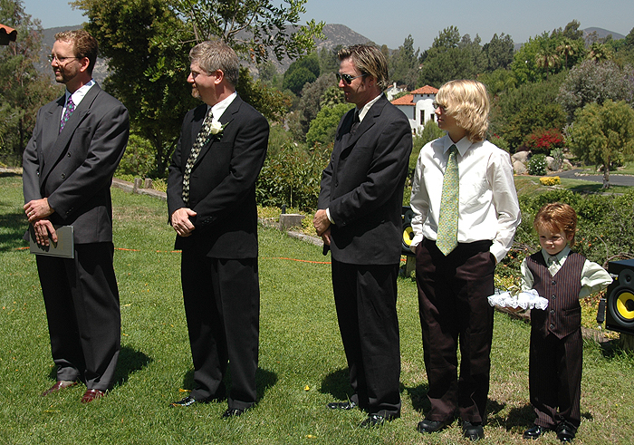 Thom, Jim, Jeff, Christopher and Connor.