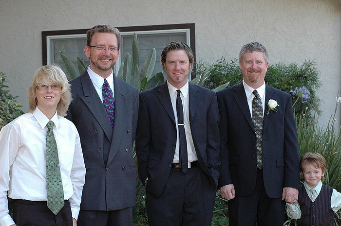 Christopher, Thom, Jeff, Jim and Connor.